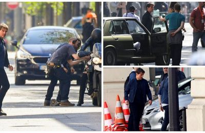 The first photos of the shooting of Mission Impossible with Tom Cruise