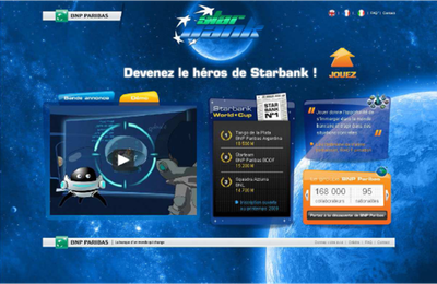 Starbank : le Serious game de BNP Paribas