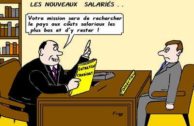 Mondialisation :  les  nouveaux  salariés . .