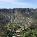 Le Cirque de Navacelles et résurgence de la Vis et Moulins de la Foux