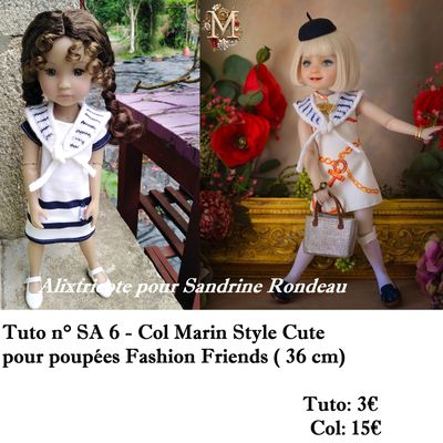 Tuto SA 6- Col Marin Style Cute pour Maison Méricourt