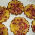 petits clafoutis aux framboises