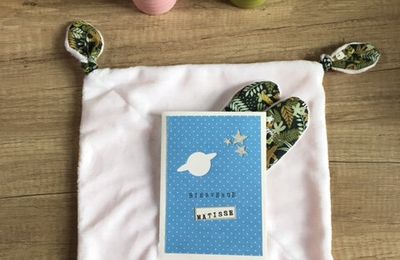 [Couture][Carte] Un cadeau de naissance pour Matisse