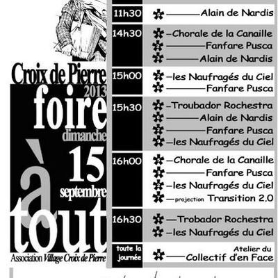 Dimanche 15 Septembre 2013