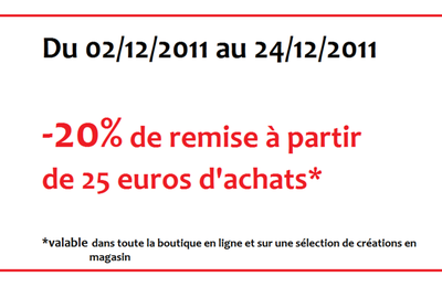 PROMOTION -20% !!