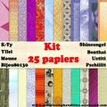 Kit "Papiers" III