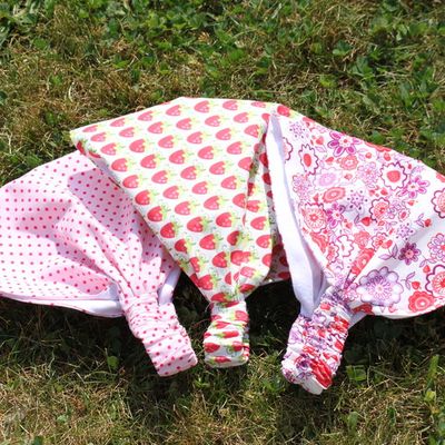 des petits fichus pour Melle Anaïs 