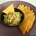 Guacamole & ses nachos épicées maison