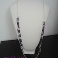 REF 1156: Collier Mitsi violet