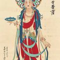 Zhang Daqian (1899-1983), Guanyin After Early Tang Style, 1947