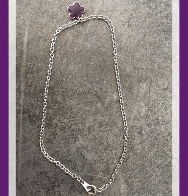 Une chaîne de cheville..