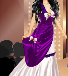 La robe Lady Violette