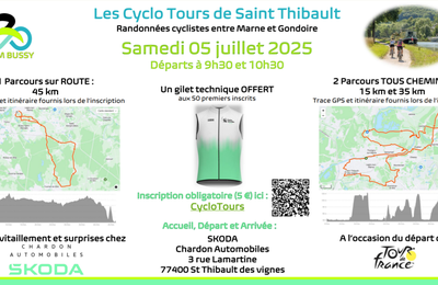Cyclo Tour 2025 avec Skoda