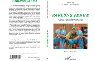 Parution du "Parlons sakha. Langue et Culture iakoutes"