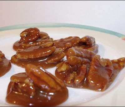 PRALIN DE NOIX DE PECAN.