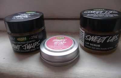 Commande Lush UK (avril) reçue !