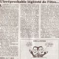 Article du Canard enchaîné du 14 mars 2012