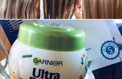 Mon test en cours #garnier #SoinCheveux #LaitdAmande #ultradoux via @sampleo ... #testproduit !