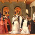 A Miracle of the Sacrament by Sassetta @ The Bowes Museum