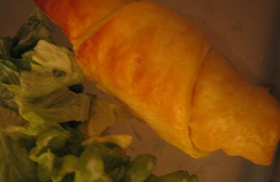 Croissants jambon fromage