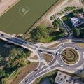 Rond-point à Nysa City (Pologne)