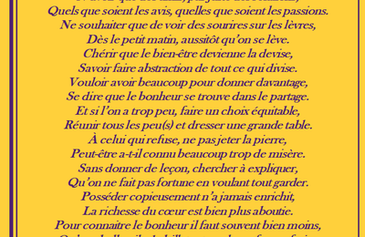 Un peu de bonheur