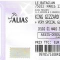 King Gizzard & The Lizard Wizard - Jeudi 1er Mars 2018 - Bataclan (Paris)