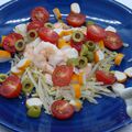 salade surimi crevettes