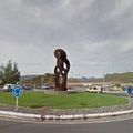 Rond-point à Vecindario (Espagne)