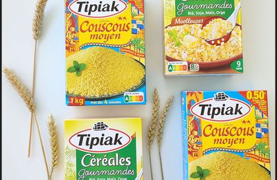 VOTRE ÉTÉ AVEC TIPIAK : COUSCOUS ET CÉRÉALES GOURMANDES  