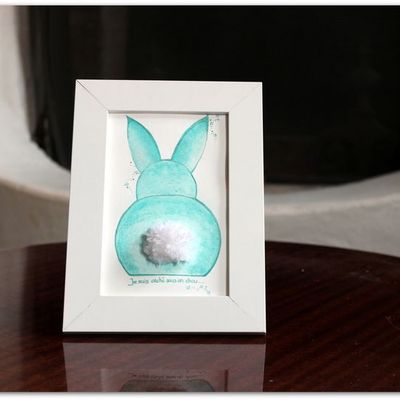 Mon petit lapin... est caché dans le jardin