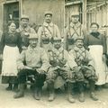 Carte postale photo soldats du 72e RI (1914 -1915)