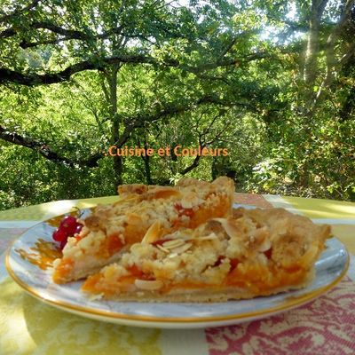 Tarte aux abricots un peu polonaise 