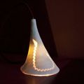 Petites lampes en porcelaine