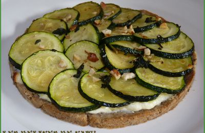 Tartelettes Courgettes et Noisettes