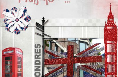 une envie de scrap... sur un air londonien