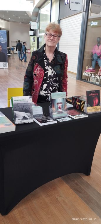 Salon du Livre Carrefour Cambrai le 08 mars 2025