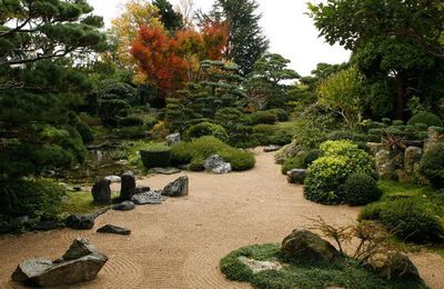 Le jardin zen.