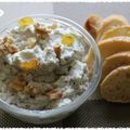 Tartinade de roquefort aux fruits secs