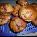 Muffins aux fraises