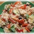 Salade de riz au thon