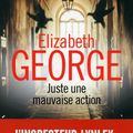 Quais du Polar 2014(3): Elizabeth George: Juste une mauvaise action 