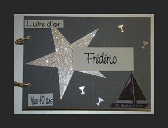 livre d'or annversaire " fréderic"