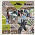 * Jules, la girafe à Pairi Daiza