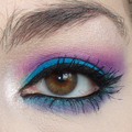 Blue Purple Makeup