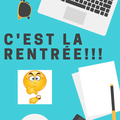 C'est la rentrée !!!