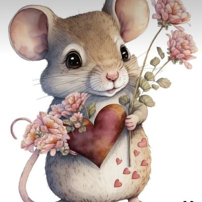 ATC : pockett letters pour Souris Lucie Heaton