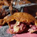 Muffins aux fraises & au pavot