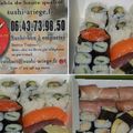 A midi c'était sushi...