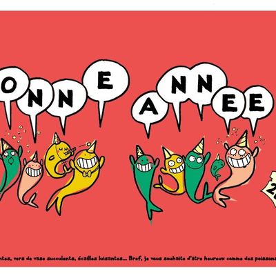 Et bonne année, bien sûr!